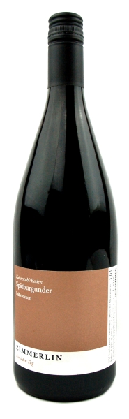 Zimmerlin Spätburgunder Rotwein halbtrocken